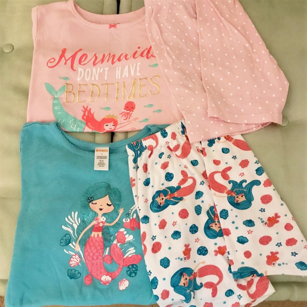 Girl's Pajama - 2 sets - Gymboree and Carters